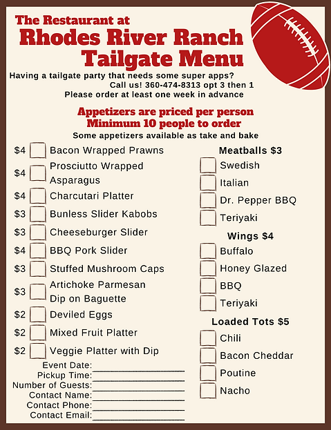 The Restauant at Rhodes River Ranch-tail gate menu.png