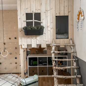 Bauplan: Kinderspielhaus indoor