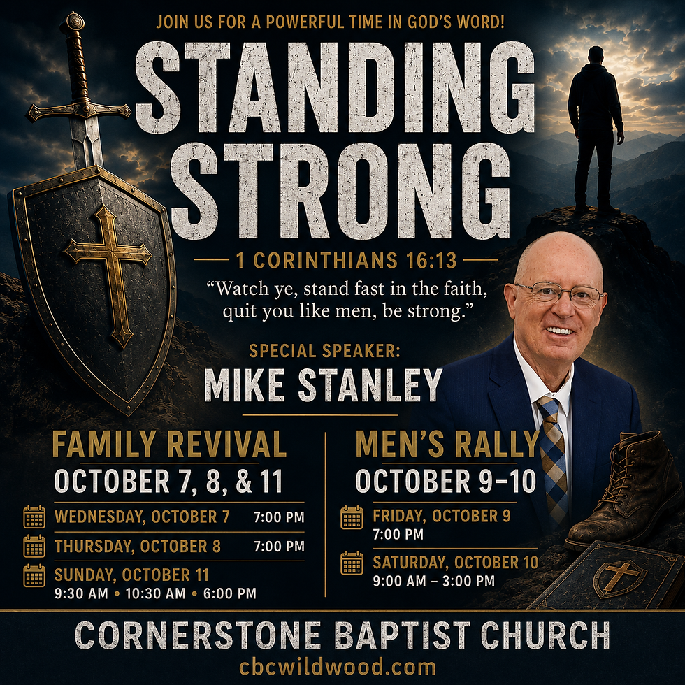 Family Revival and Men's Rally
