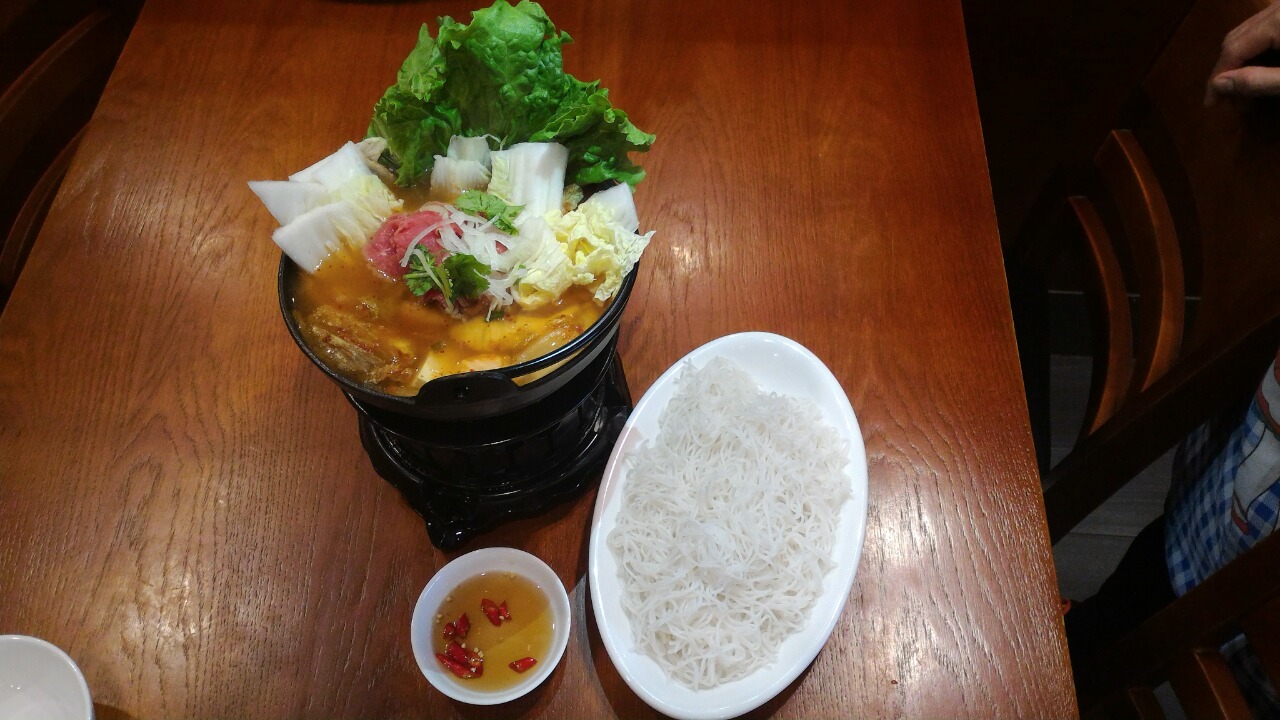 Arranged Food and Objects