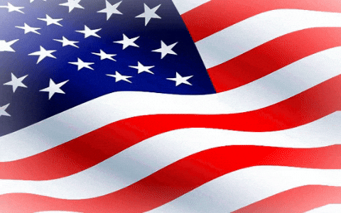 American Flag Veterans Day GIF by Cockrill & Associates.gif