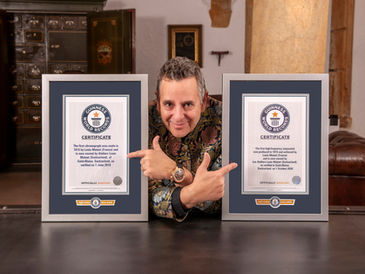 Louis Moinet gana un nuevo Récord Mundial Guinness por el primer cronómetro de alta frecuencia.