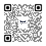 QR-Code zum Abspeichern der Kontaktdaten von Dragonfly Trimarancharter