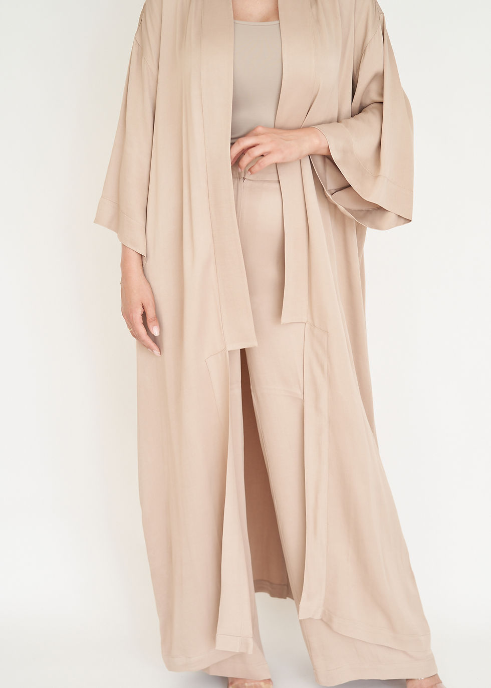 Küçük resim: Abaya & Pantolon Seti