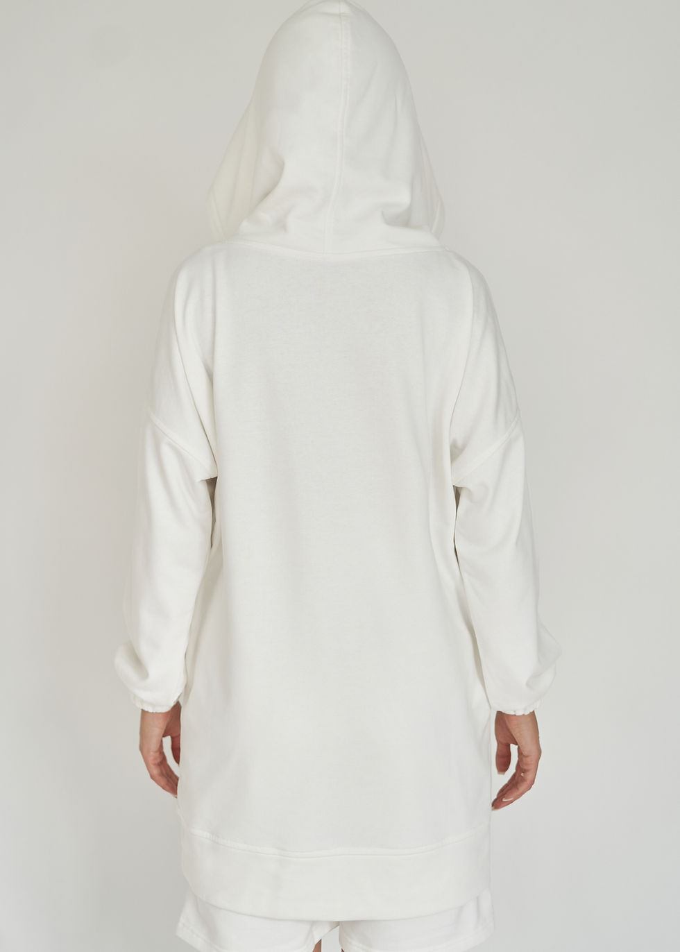Miniature : White Long Hoodie