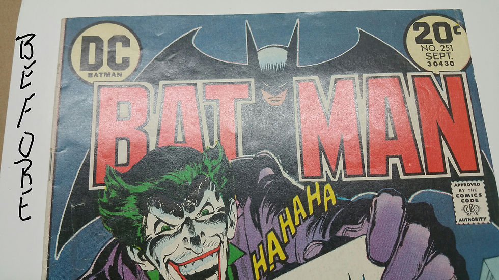 Batman 251 front upper before