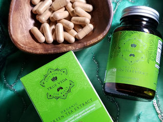 Product Review: True Veda Organic Green Tea (First Impression)