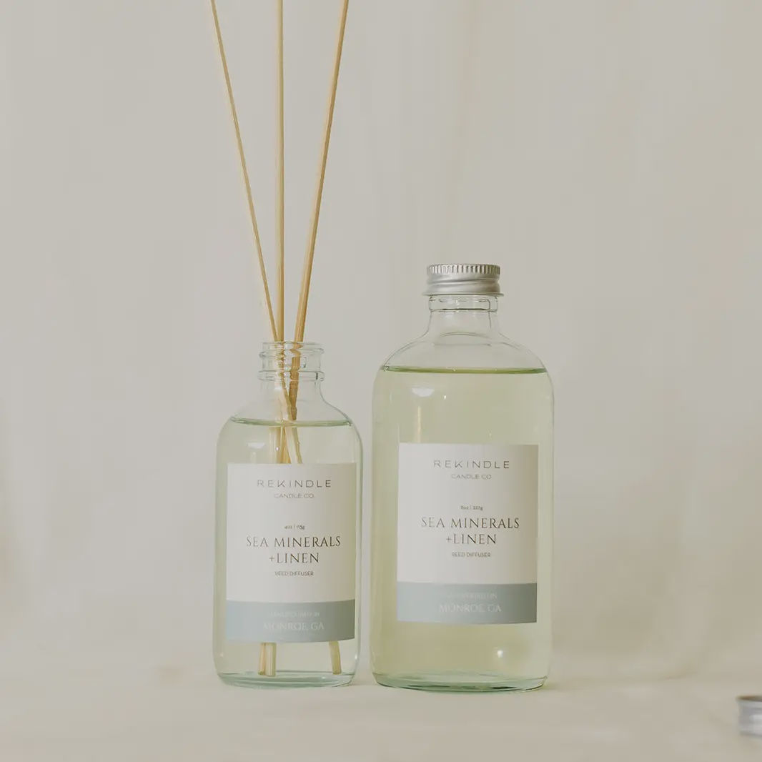 Sea Minerals + Linen Reed Diffuser