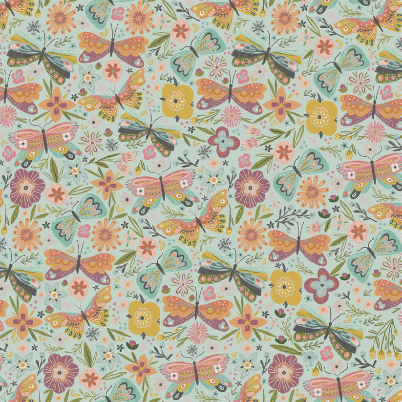 CH24746 Butterfly Blossom Blue