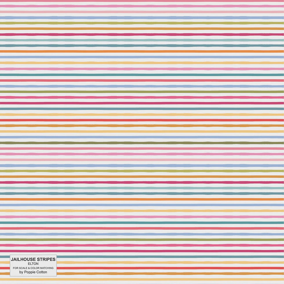 JS24280 Jailhouse Stripes Elton Multi