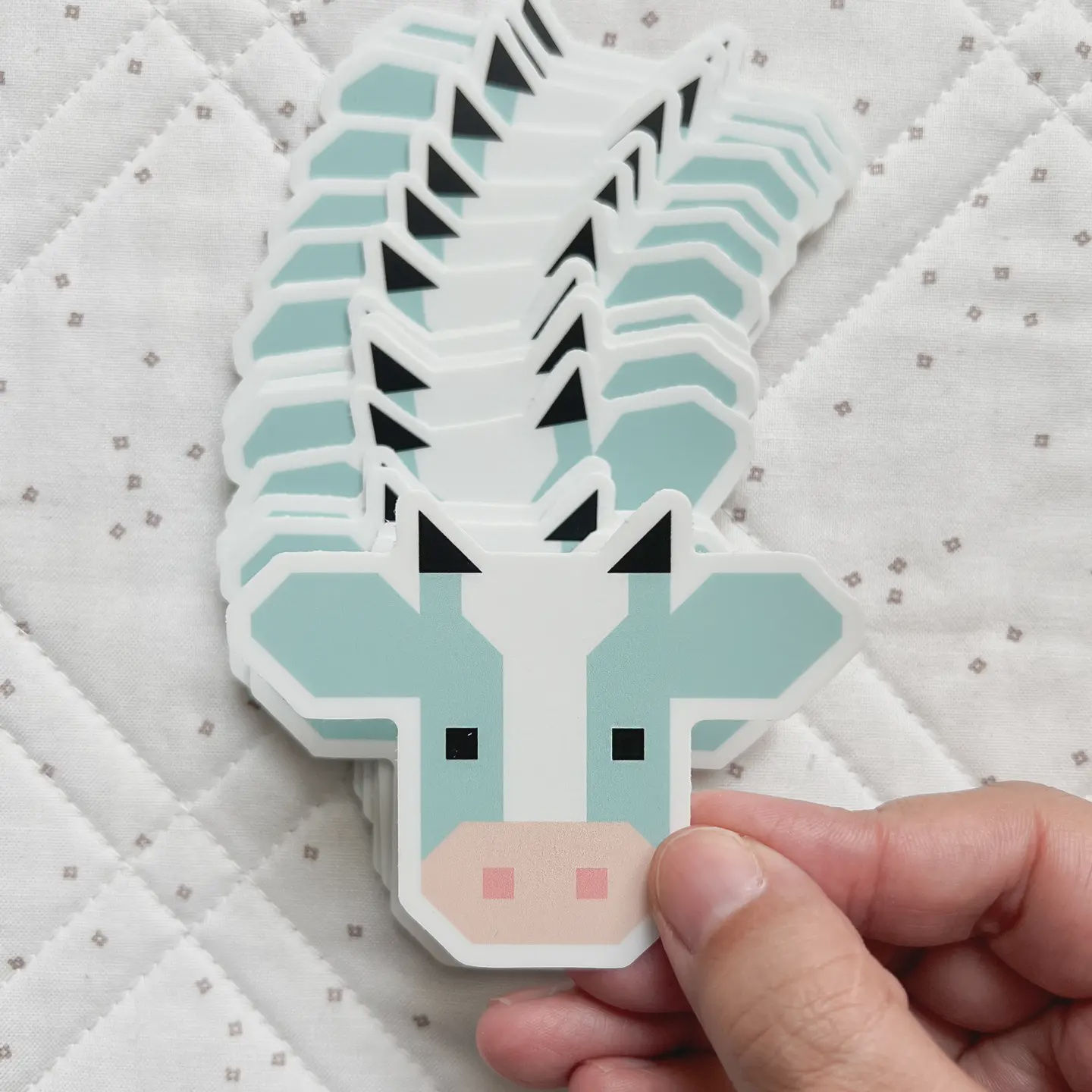 CJ-S010-Blue Annabelle Sticker