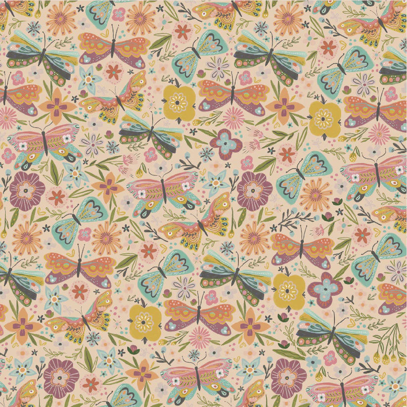 CH24745 Butterfly Blossom Peach
