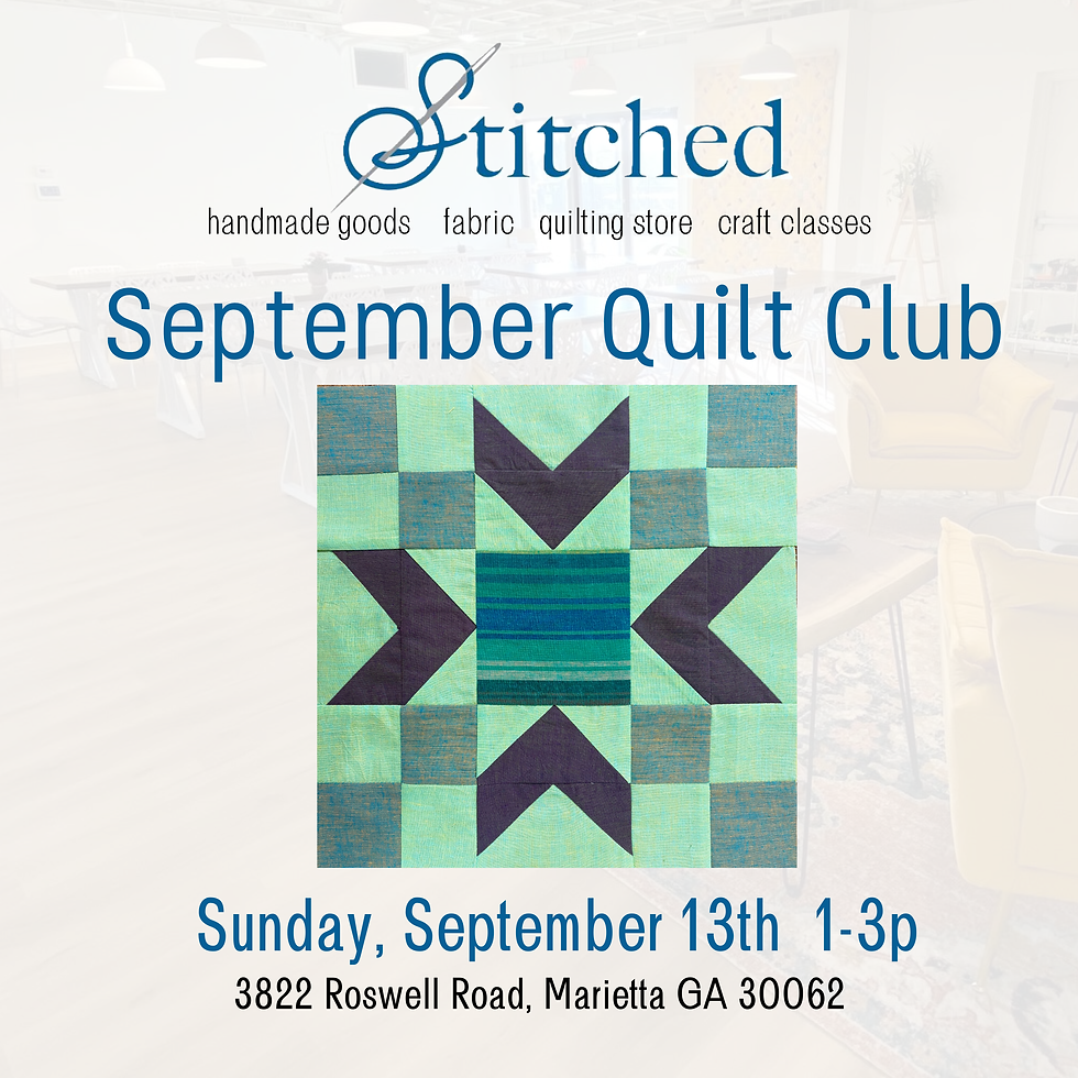 September Quilt Club