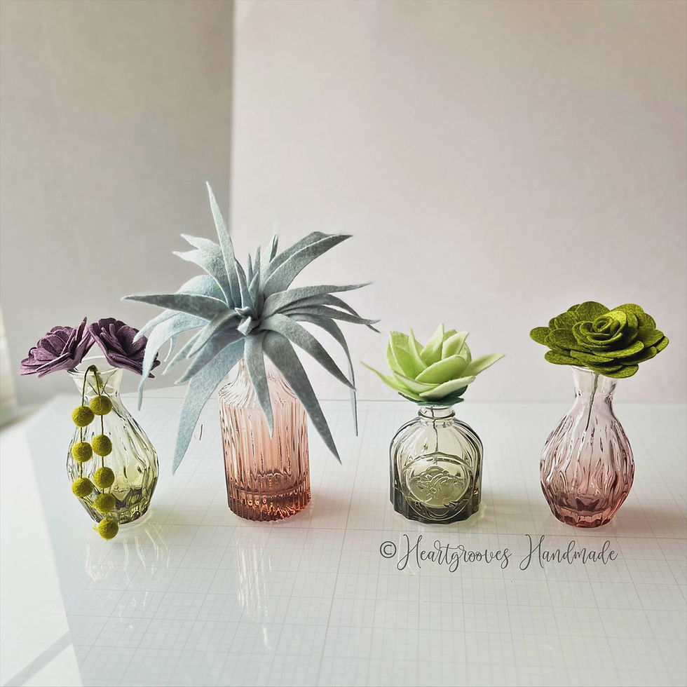 Thumbnail: Felt Air Plant Succulent Craft Kit