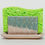 Thumbnail: WSGRESP - Patterned Handmade Turquoise & White Ceramic Sponge Holder
