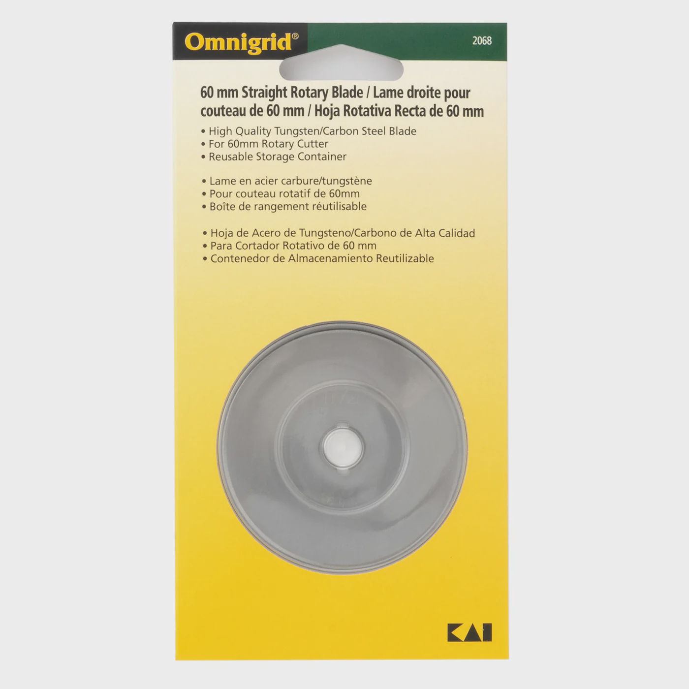 2068 - Rotary Replacement Blades, 60 mm