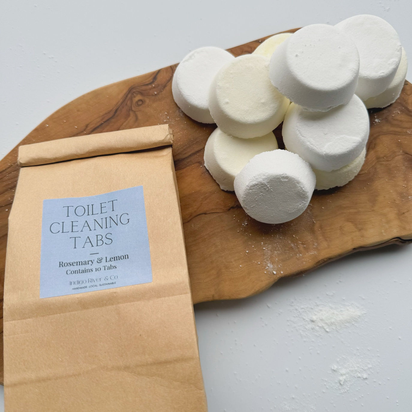 Toilet Cleaning Tabs - Rosemary & Lemon (10 pack)