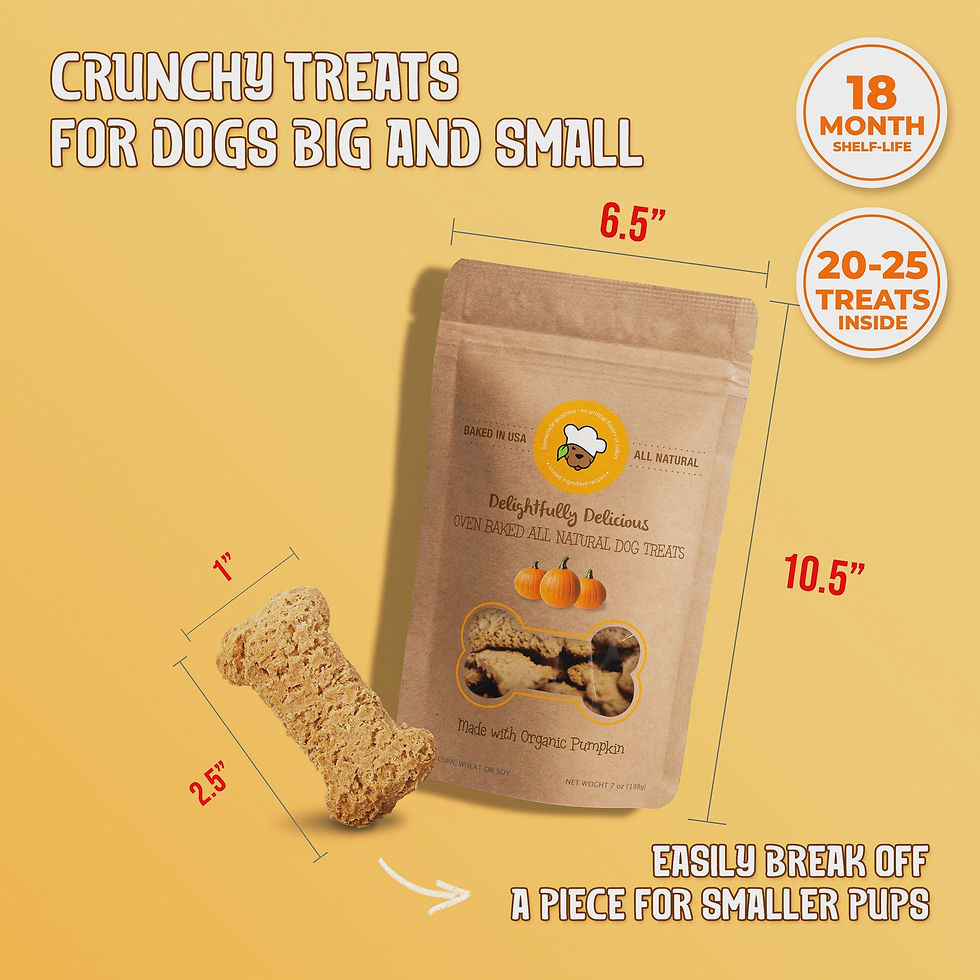 Thumbnail: Delightfully Delicious Organic Pumpkin Dog Treats