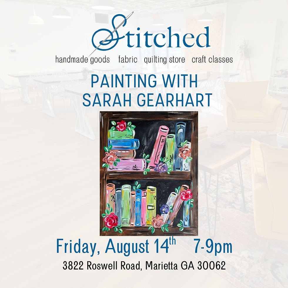 Painting with Sarah Gearhart
