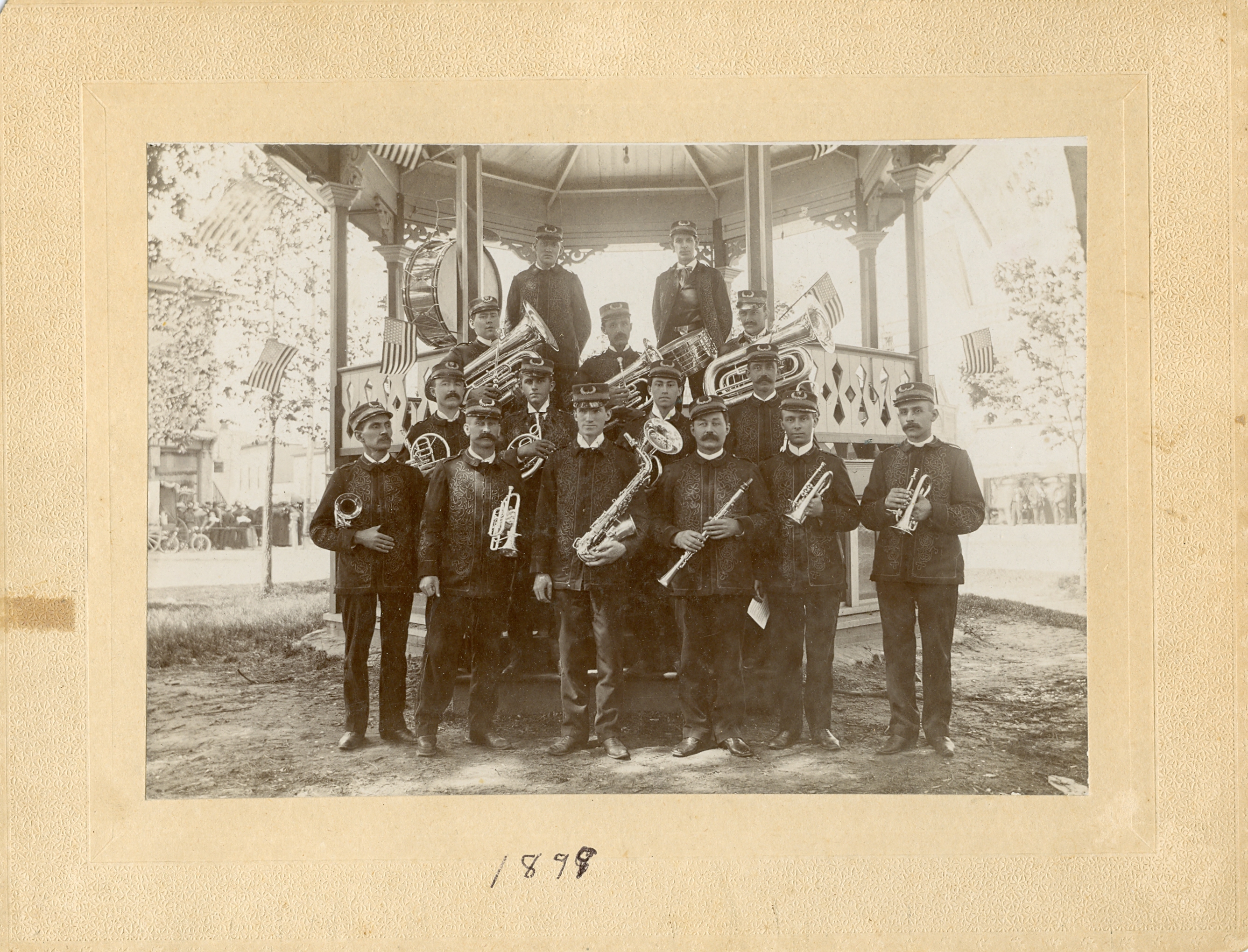 Lake Mills City Band - 1899