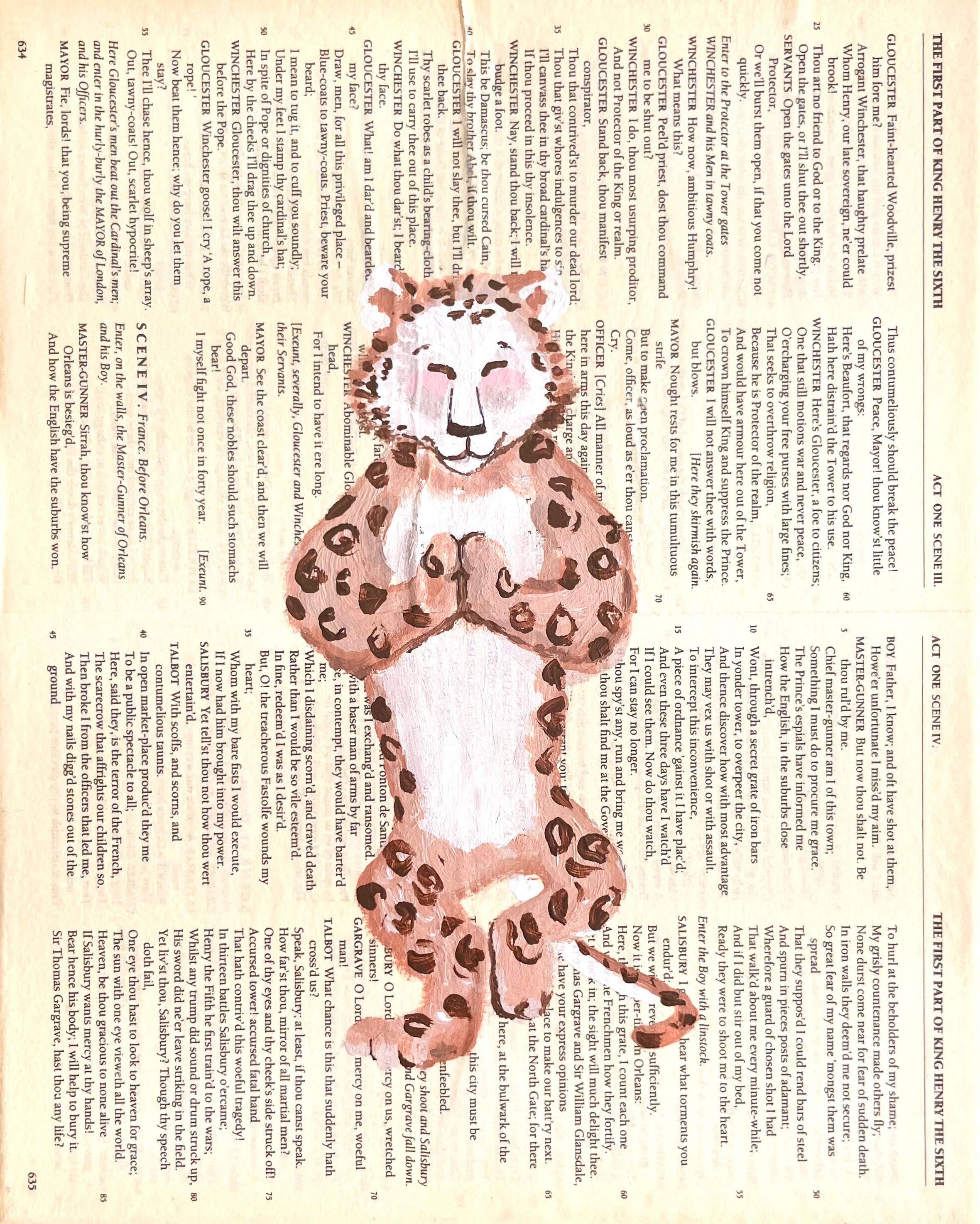 YC - Snow Leopard (8x10)