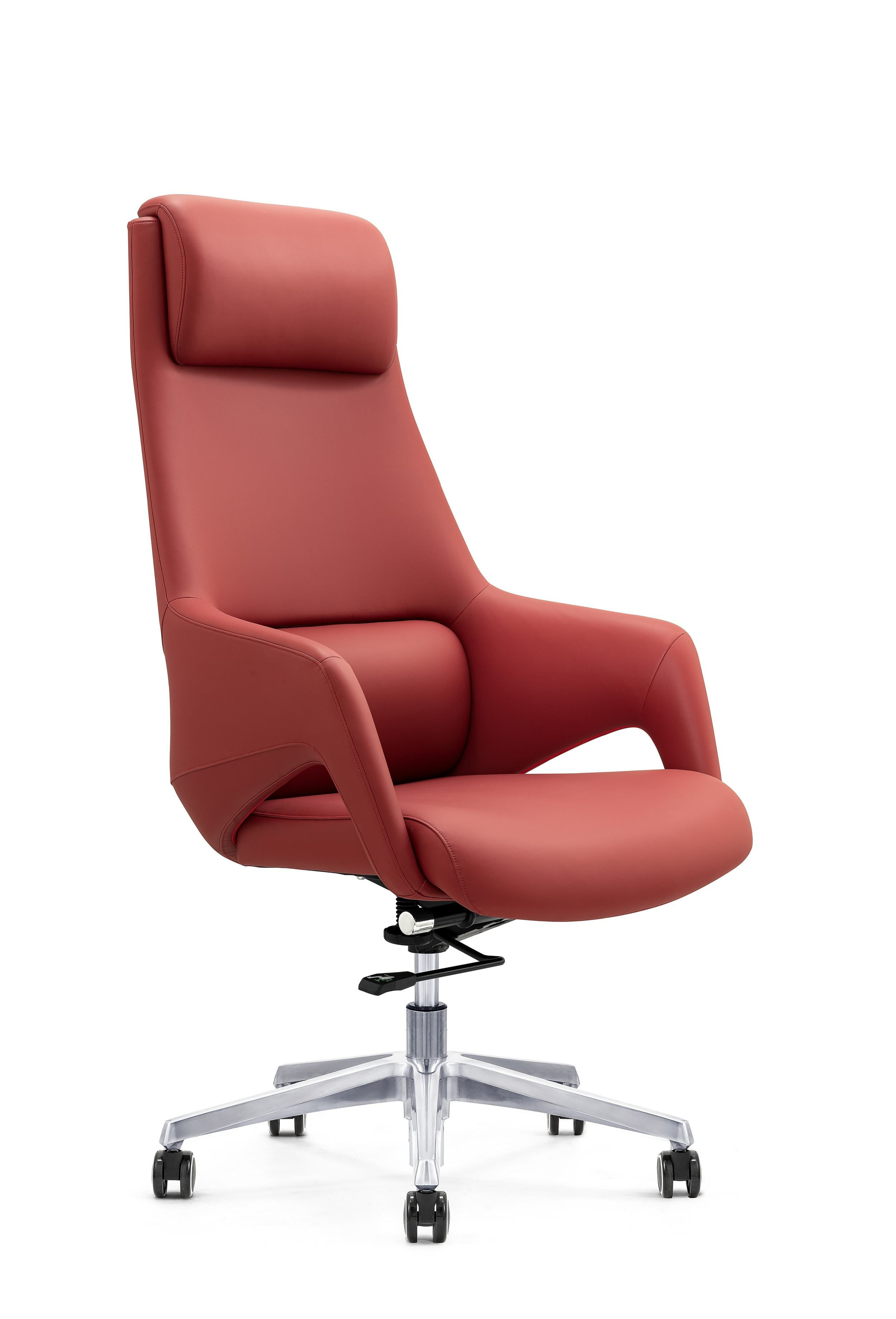 Luxury High Back Executive Office Chair with Reclining Function & Lumbar Support