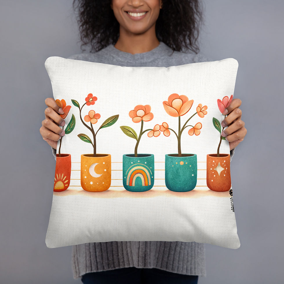 Thumbnail: Celestial Bloom Lineup Basic Pillow