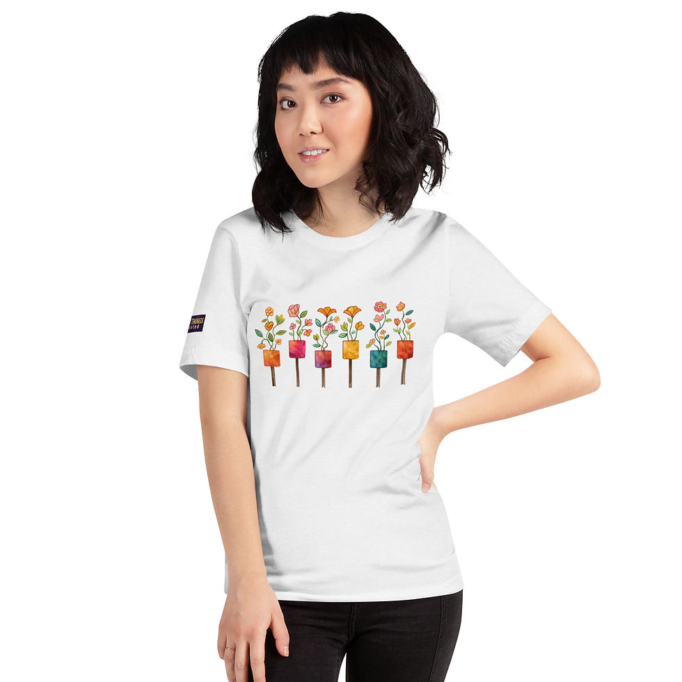 Thumbnail: Desert Lane Florals Unisex T-Shirt