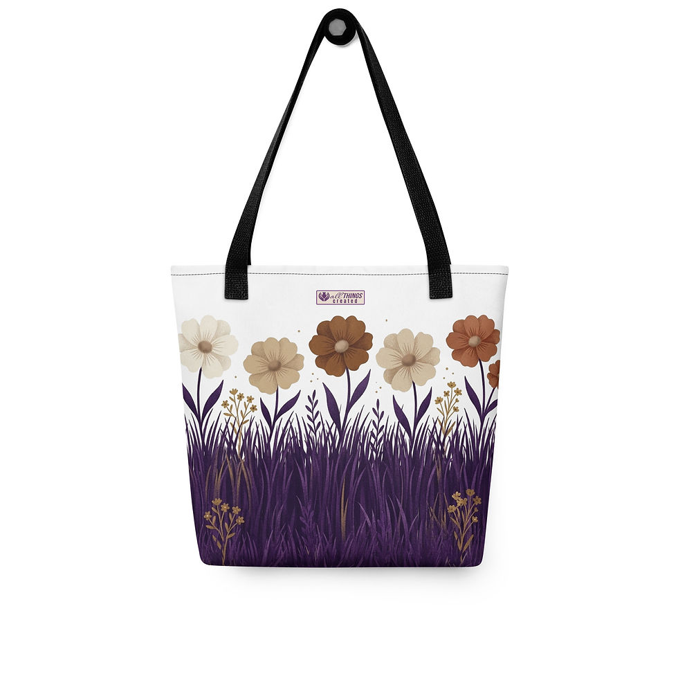 Thumbnail: Celestial Meadow Tote Bag