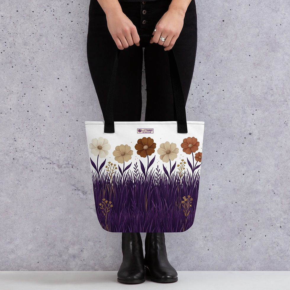 Thumbnail: Celestial Meadow Tote Bag