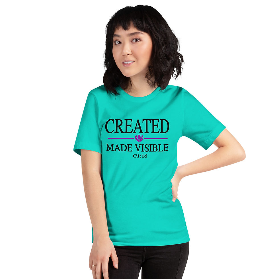 Thumbnail: CREATED - Made Visible Unisex T-Shirt