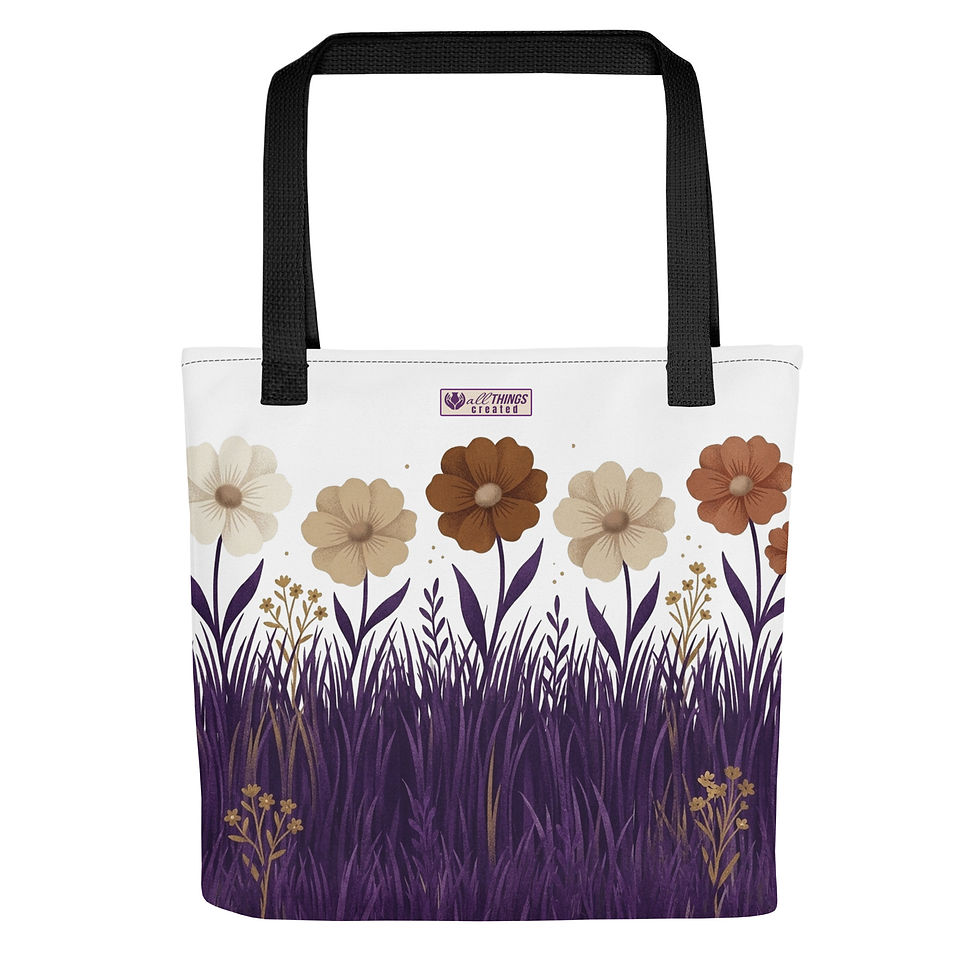 Thumbnail: Celestial Meadow Tote Bag