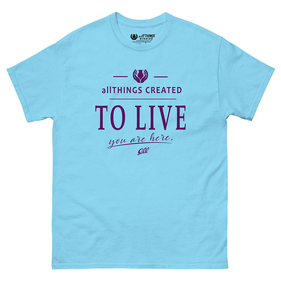 Thumbnail: Allthings Created to Live - Unisex Class T-Shirt