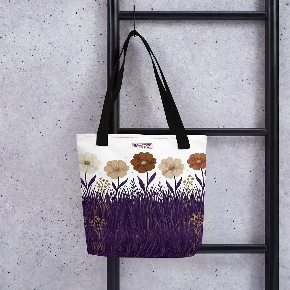 Thumbnail: Celestial Meadow Tote Bag