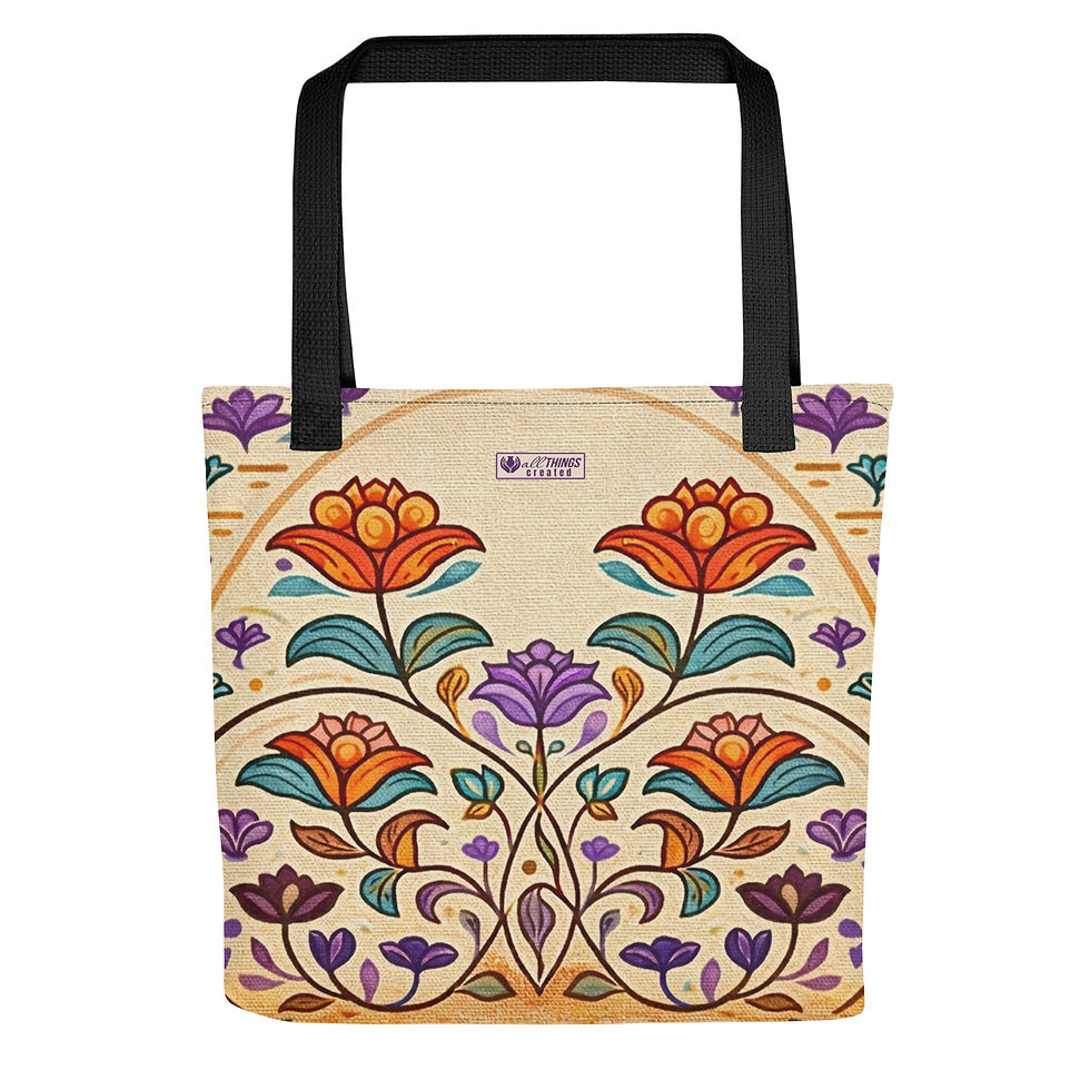 Thumbnail: Majestic Arcs Design Tote Bag