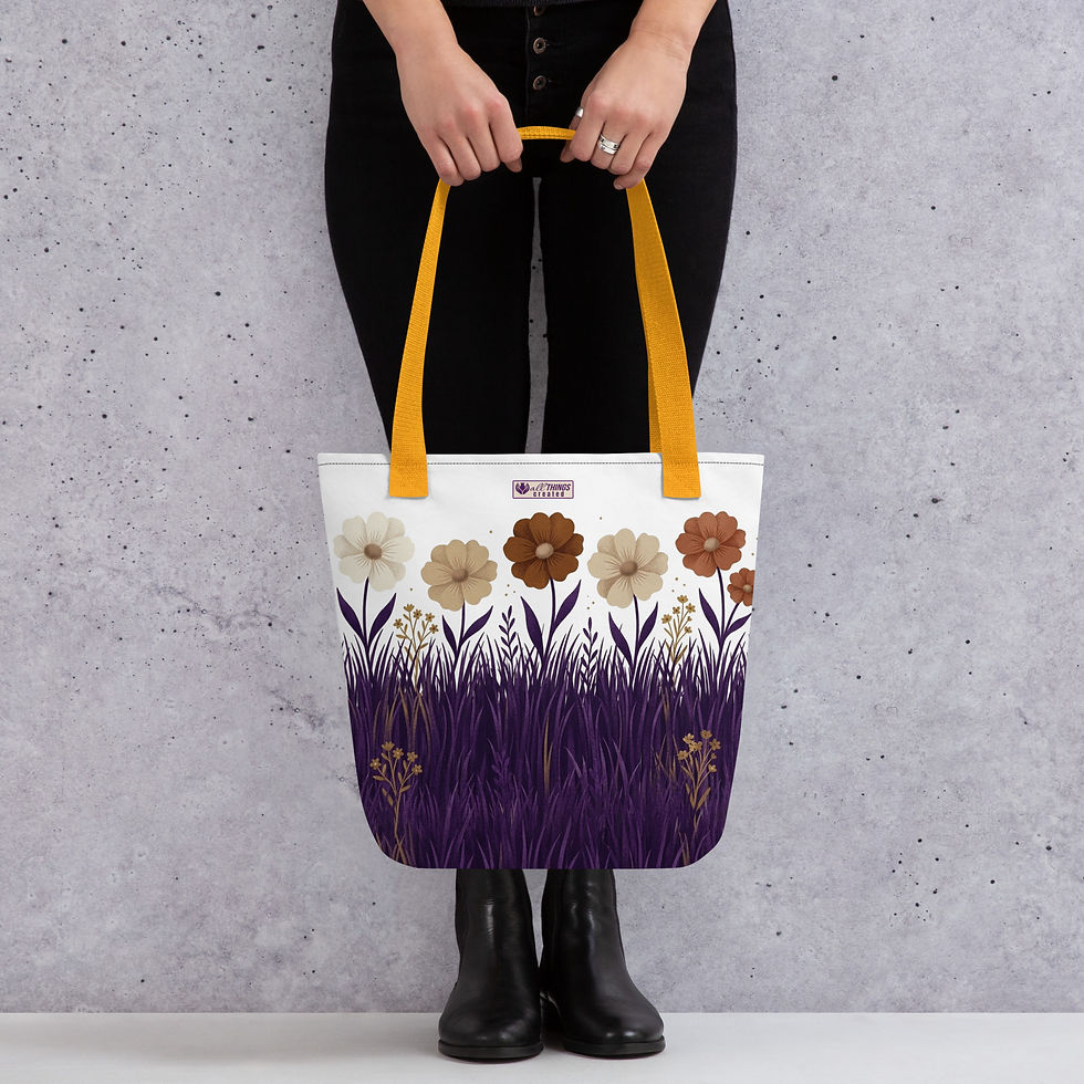 Thumbnail: Celestial Meadow Tote Bag