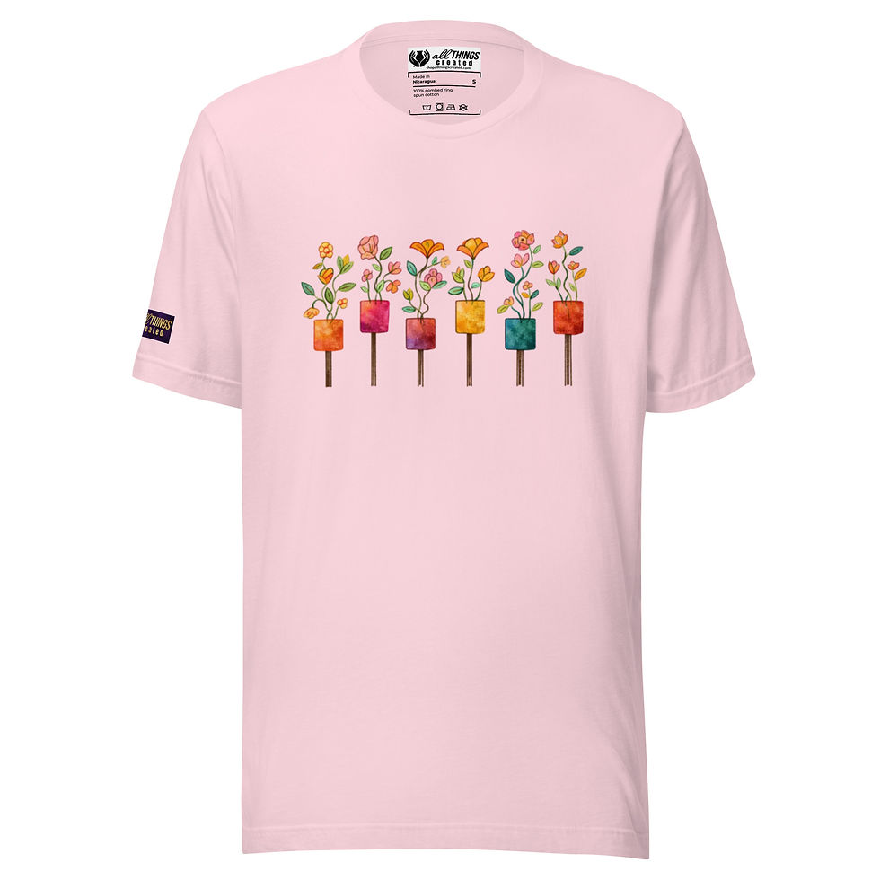 Thumbnail: Desert Lane Florals Unisex T-Shirt