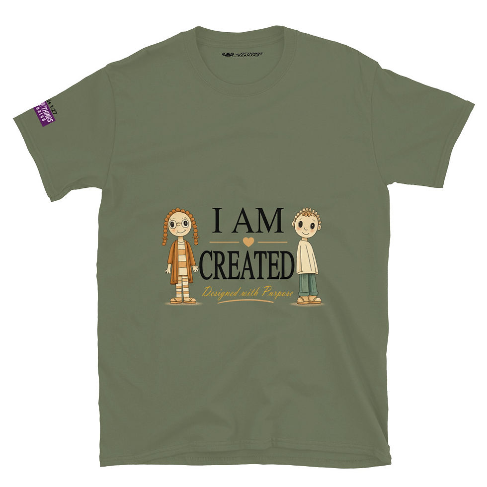 Thumbnail: I Am Created (Purpose) Unisex T-Shirt
