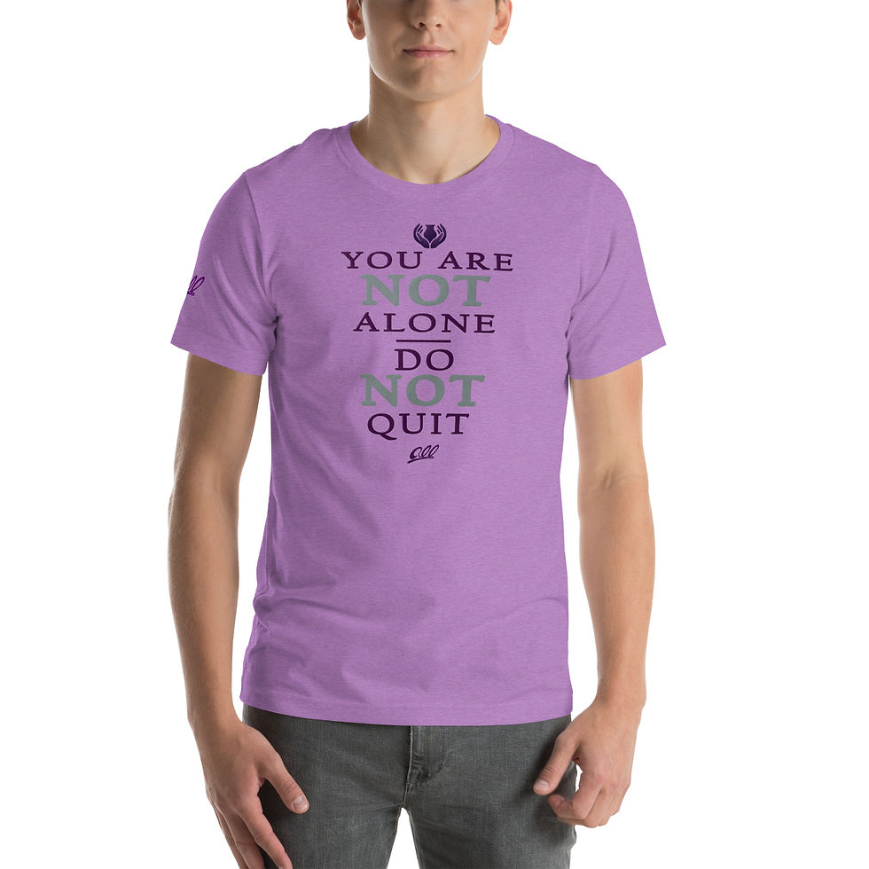 Thumbnail: Not Alone Not Quitting Unisex T-Shirt 