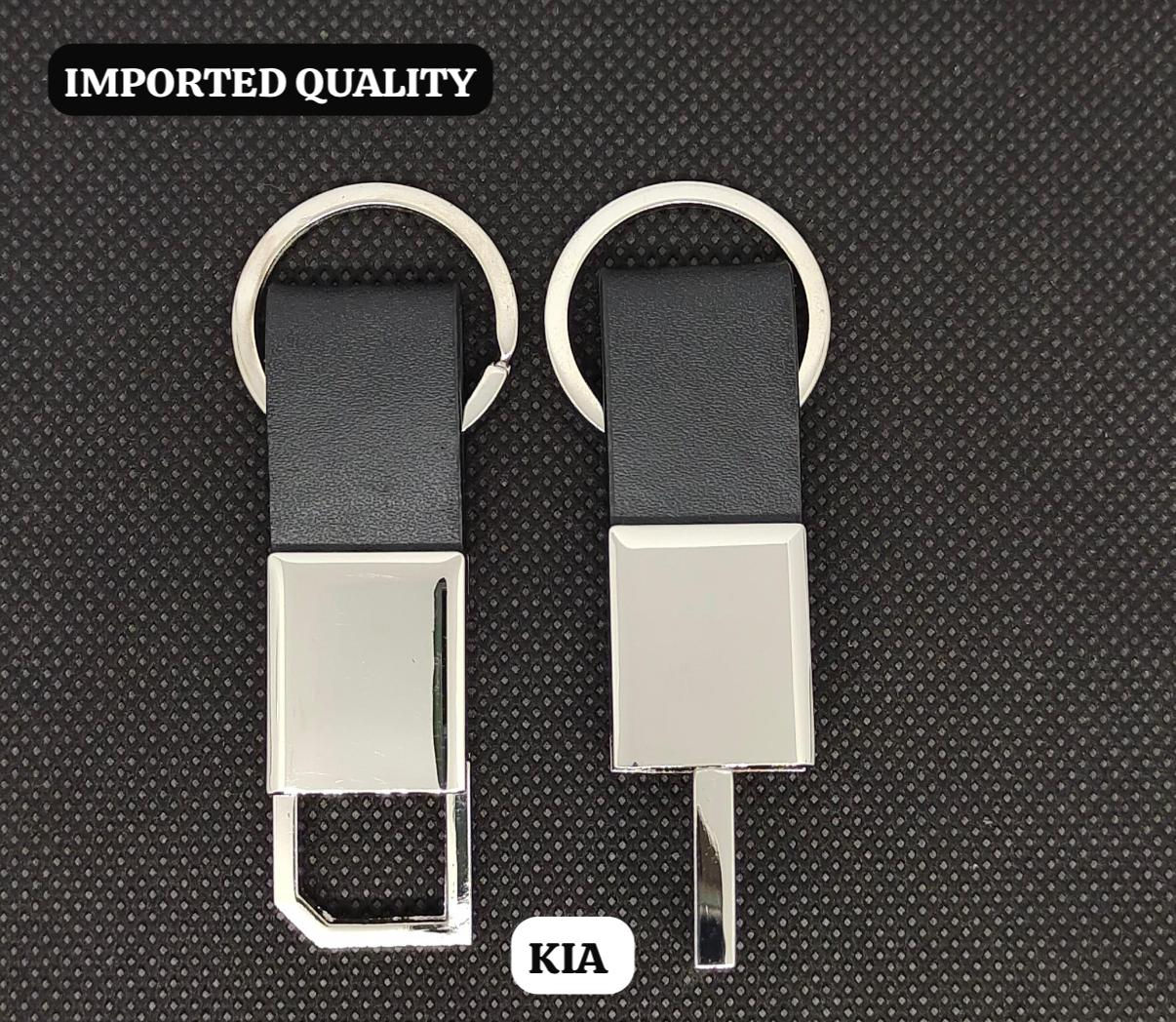Imported Premium Metal Keychain with Detachable Clip Design