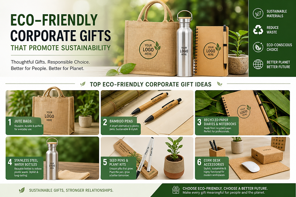 Eco-Friendly Corporate Gifts That Promote Sustainability 