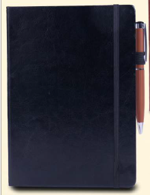 Thumbnail: A5 Notebook with Elastic Strap and Pen Loop