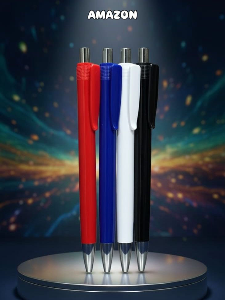 Sleek Multicolor Ballpoint Pen Set – Smooth Writing, Modern Design