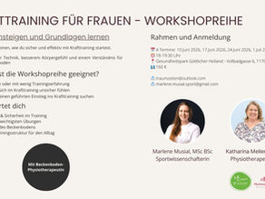 Workshop: Krafttraining für Frauen