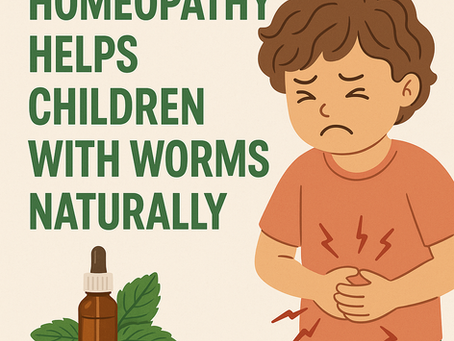 Homeopathy for worms in children