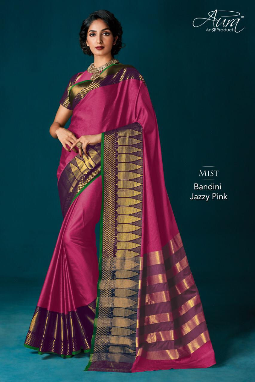 BANDINI PURE COTTON SILK SAREE