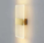 Designer led wall light gold 3 color 