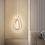 Thumbnail: LED Crystal Pendant Lamp Indoor Hanging Lamp Room Decor Compatible with Bedside