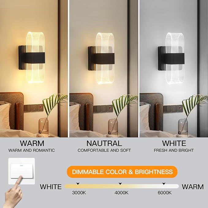 Thumbnail: Led wall light for living room bedroom 