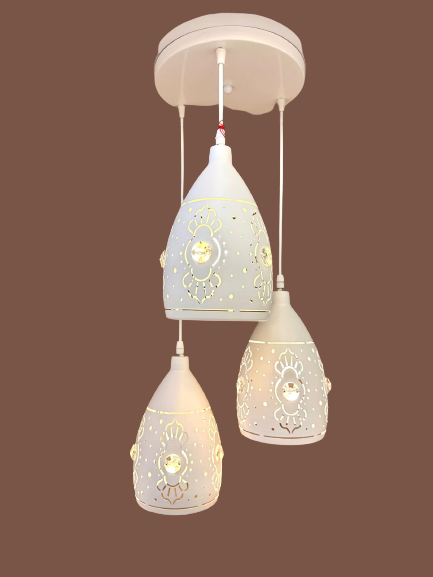 Thumbnail: PENDANT LIGHT DESIGNER KITCHEN LIGHT E27 -1189-3P